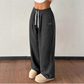 ✨ Women's Corduroy Wide-Leg Pants with Drawstring