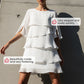 🎁Women's Elegant Layered Ruffle Sleeve Dress – Effortless Style for Every Occasion💃-11