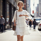 🎁Women's Elegant Layered Ruffle Sleeve Dress – Effortless Style for Every Occasion💃-13