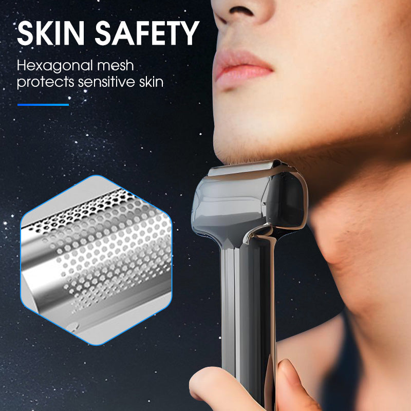 🔥Hot Sale🔥🎁Men's Efficient Rechargeable Foil Electric Shaver-5