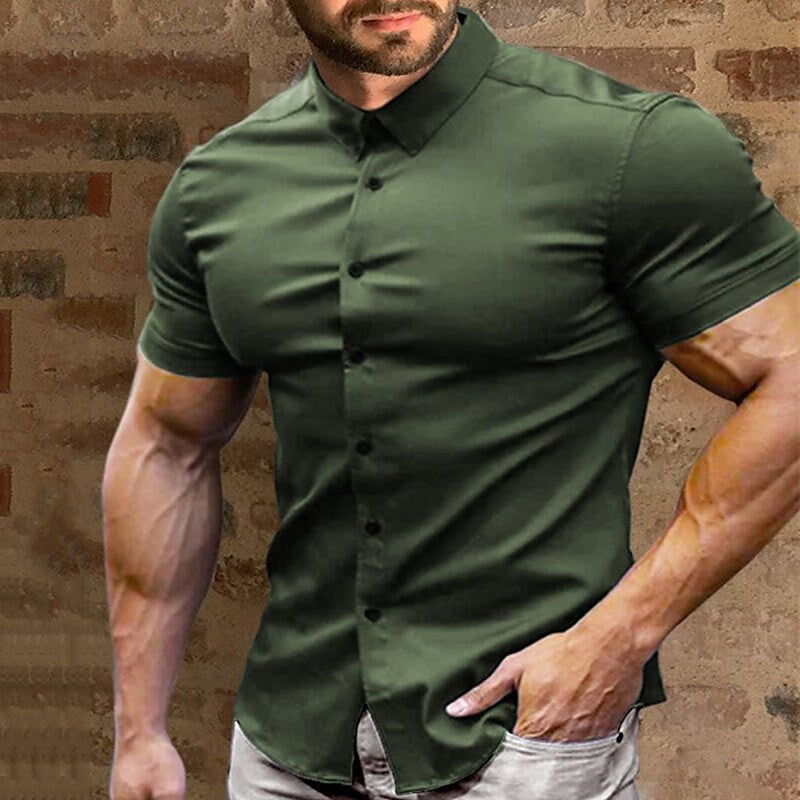 👔 60% OFF NOW! ✨ Men's Non-Iron Shirts – Wrinkle-Free, Comfortable All Day & Perfect for Business or Casual 👕-4