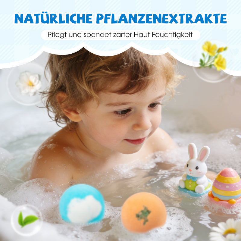 🔥12 PCS/Pack🛁 Natural Bath Bombs for Kids with Mega Bubbles & Surprise Inside 🥚✨-2