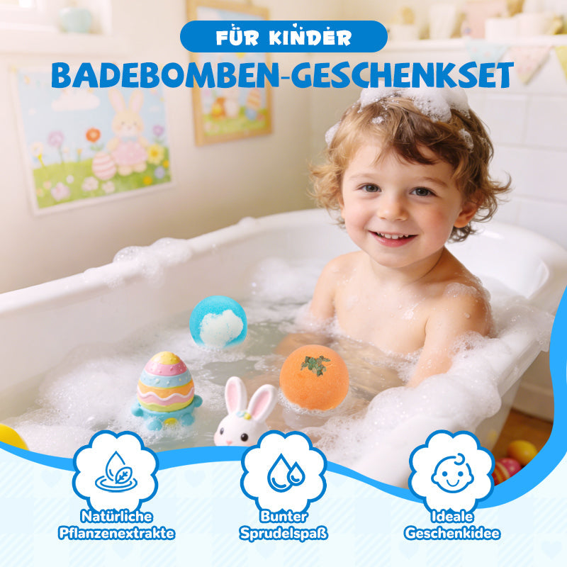 🔥12 PCS/Pack🛁 Natural Bath Bombs for Kids with Mega Bubbles & Surprise Inside 🥚✨-1