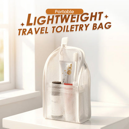 🧳  Portable Lightweight Travel Toiletry Bag 🧼 Smart Internal Dividers, Compact EVA Build & Water-Resistant ✈️