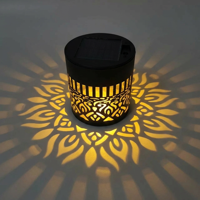 ☀️ Solar Mandala Light for Garden & Patio – 2-in-1 Floor Lamp & Wall Light – Ornamental Light Decoration with Vintage Effect – Rustproof & Durable-7