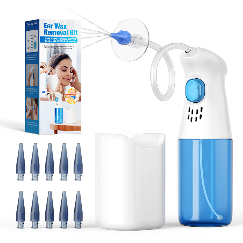 👂 HOT SALE! ⚡ Ear Wax Removal Kit – Safe & Gentle, Reusable Silicone Spoon, Easy to Use, Effective & Hygienic for Ear Cleaning ✨-1