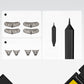 2026 New Arrival3-in-1 Eyeliner and Lower Lash Stamp Kit