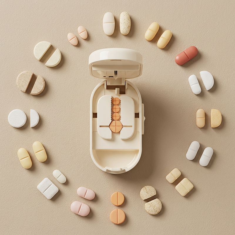 2-in-1 Safety Pill Cutter and Storage Case-2