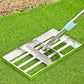 Profi-Rasenrakel aus Edelstahl – 180° Flexibilität, Rutschfester Griff & Schnelles Nivellieren für Garten & Golfplatz