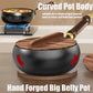 🔥While Supplies Last 40% OFF!🎉 Uncoated Thick Iron Pot with Lid-1