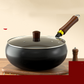 🔥While Supplies Last 40% OFF!🎉 Uncoated Thick Iron Pot with Lid-8
