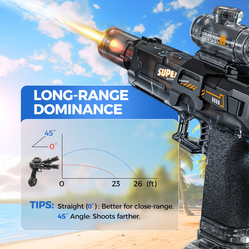 🌊Summer Discount🔫💦Fast Mode Ice Explosion Pistol Water Gun-1