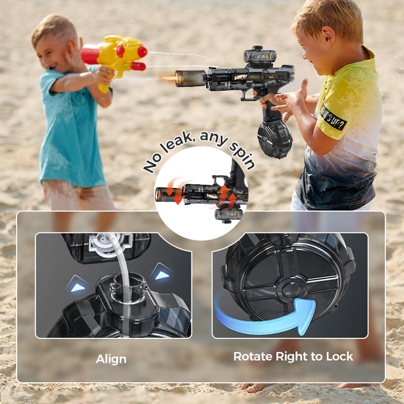 🌊Summer Discount🔫💦Fast Mode Ice Explosion Pistol Water Gun-3