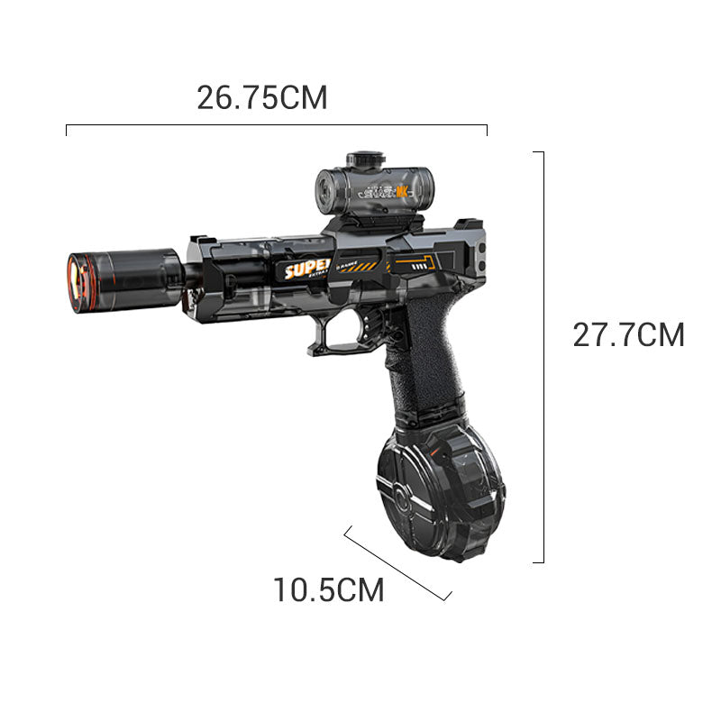 🌊Summer Discount🔫💦Fast Mode Ice Explosion Pistol Water Gun-7