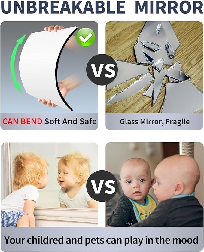 🔥Ultra High Definition Acrylic Wall Mirrors✨-2