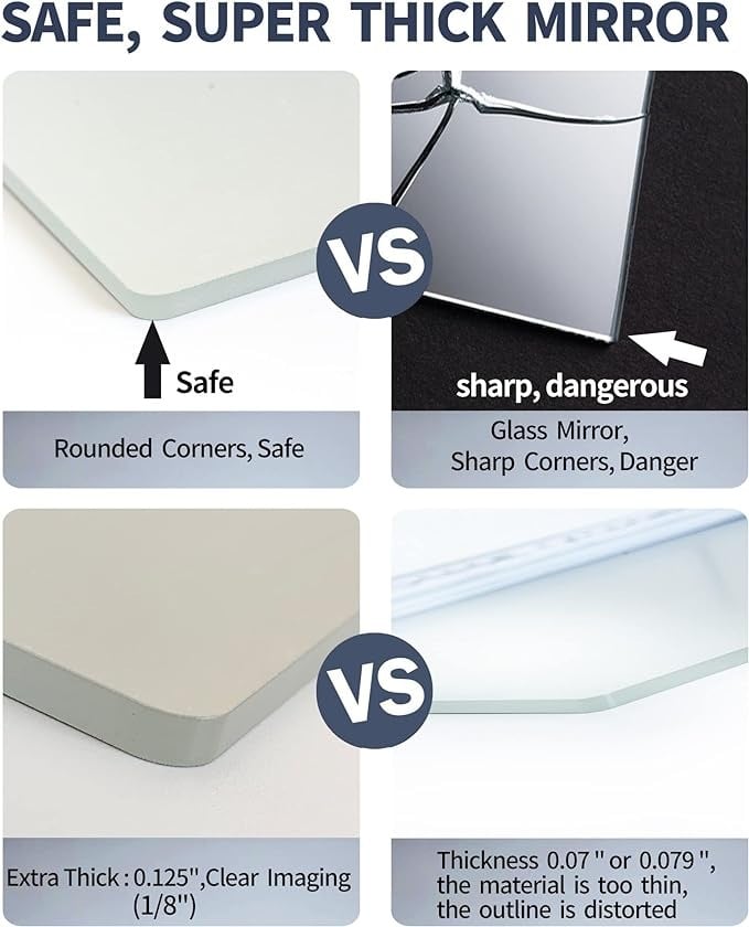 🔥Ultra High Definition Acrylic Wall Mirrors✨-3