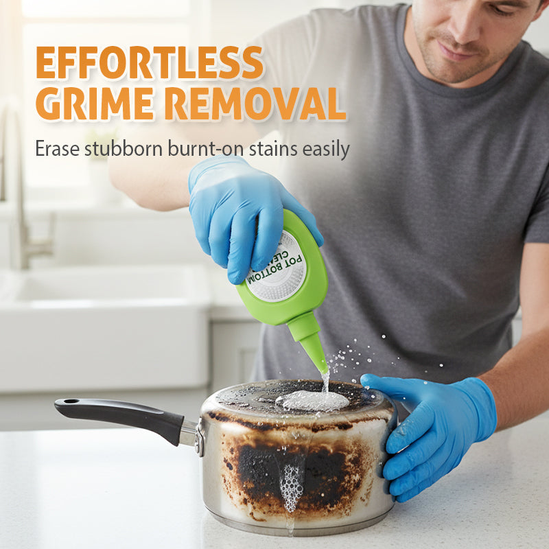 Pot Bottom Stain & Grime Remover🍳🧴✨-3