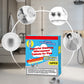 🔥🔥🔥Powerful Cleaning Effervescent Tablets for Pipe, Fast Dissolve Hair Grease Clogs, Deodorizing Antibacterial Pipe Cleaner for Sink Toilet Floor Drain