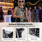 Women's Leopard Print Sleeveless Midi Dress-5
