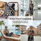 Women's Leopard Print Sleeveless Midi Dress-8