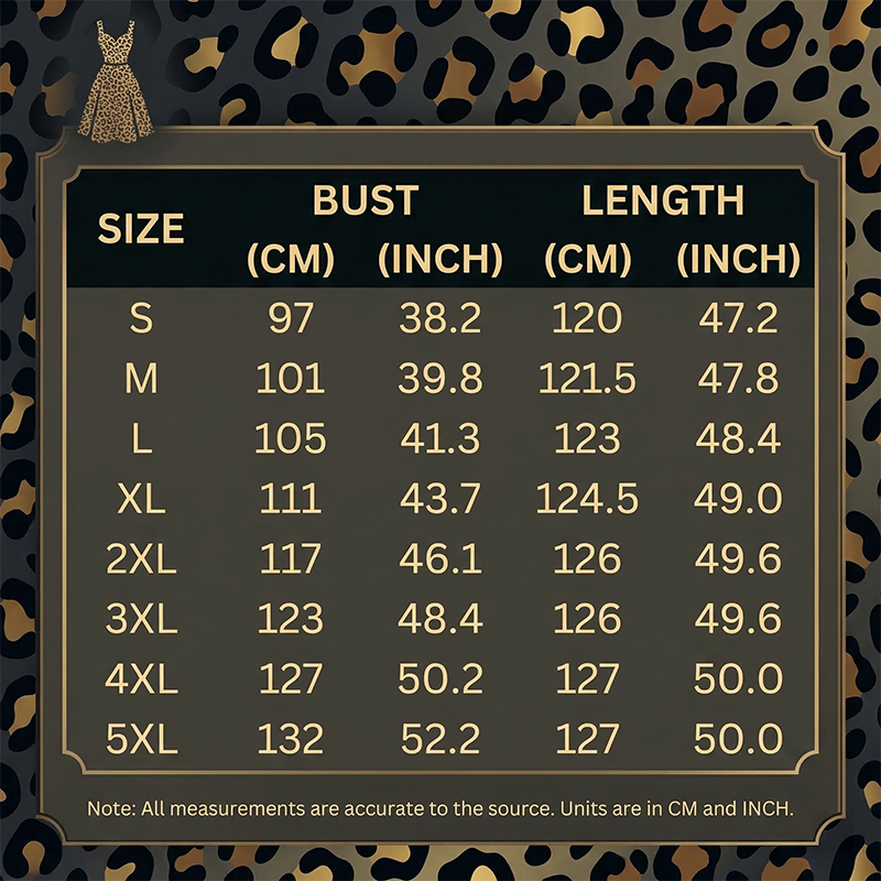 Women's Leopard Print Sleeveless Midi Dress-9
