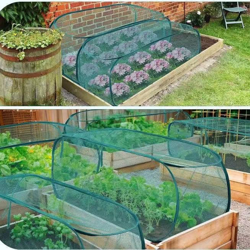 ⏳Limited-time 50% off⏰Pop-Up Plant Protection Mesh Cover🌱🛡️-4