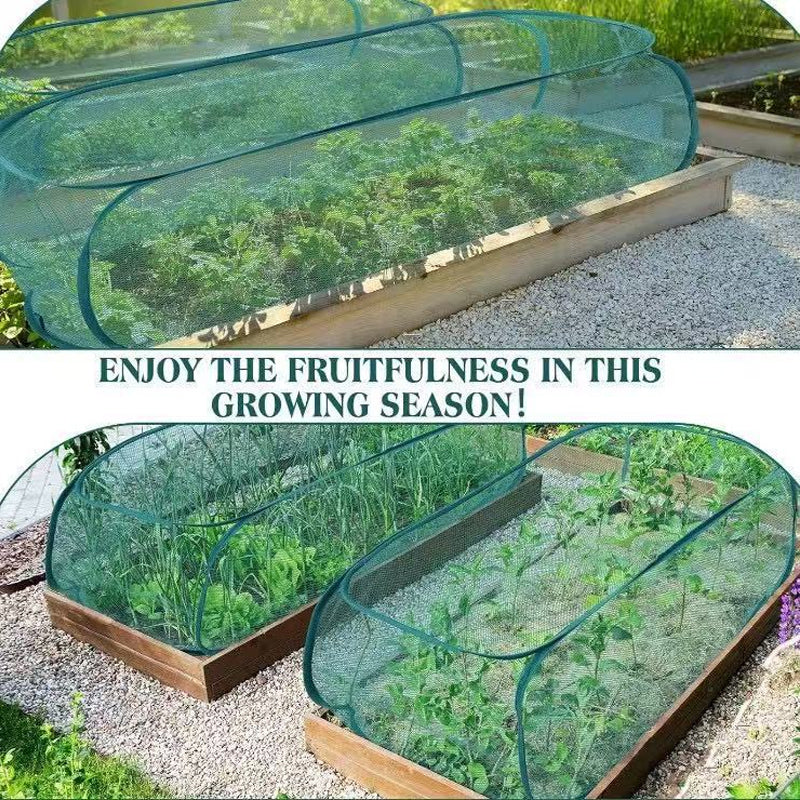 ⏳Limited-time 50% off⏰Pop-Up Plant Protection Mesh Cover🌱🛡️-5