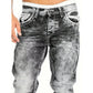 🔥👖 Men's Fashion Creative Stretch Denim Jeans-2