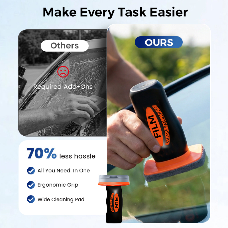 🔥Buy 3 Get 2 Free🔥 Auto Glass Side Window Oil Film Removal Cleaner-3