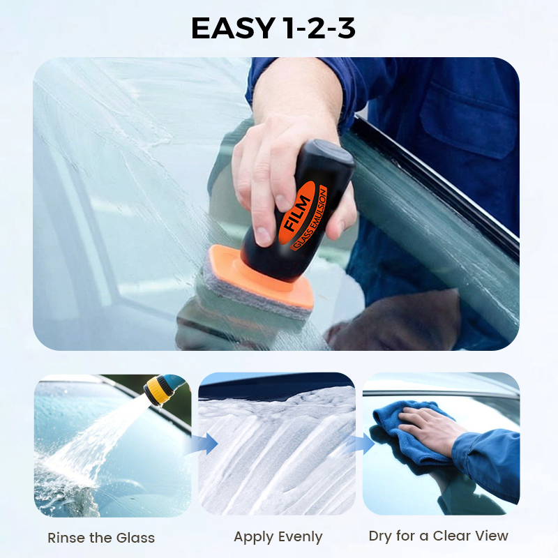 🔥Buy 3 Get 2 Free🔥 Auto Glass Side Window Oil Film Removal Cleaner-4