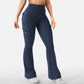 👖 Flattering Freedom | Women's High-Waist Flare Yoga Cargo Trousers