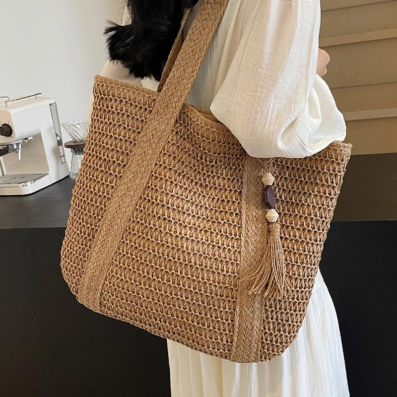 👜Handwoven Straw Tote Bag