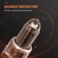 D8TC High Performance Three-Electrode Spark Plug-4