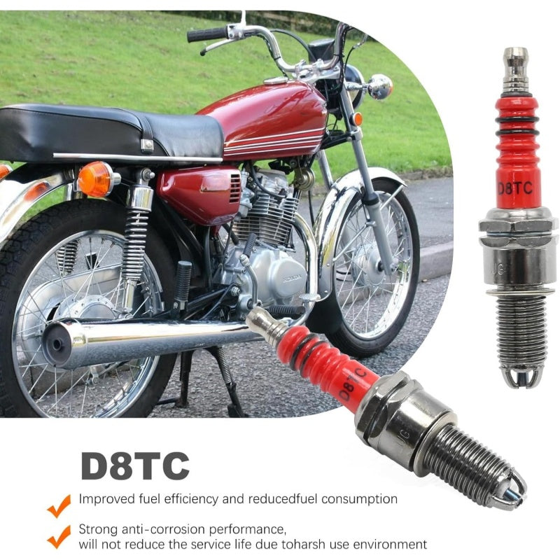 D8TC High Performance Three-Electrode Spark Plug-7
