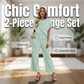 🍂 2026 Fall New Arrival Women’s Striped 2-Piece Lounge Set
