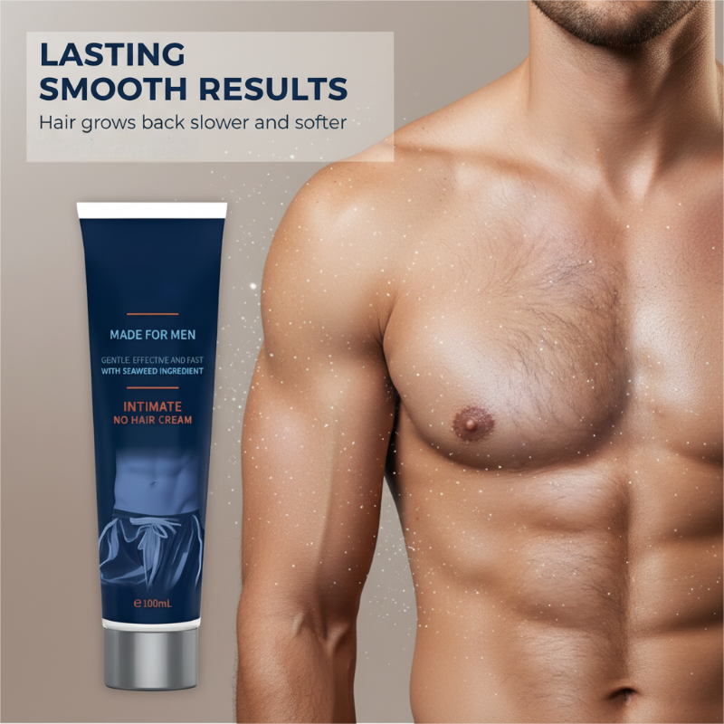 💎 Premium Quality 💎 Fast-Acting Body Hair Removal Cream for Men-4