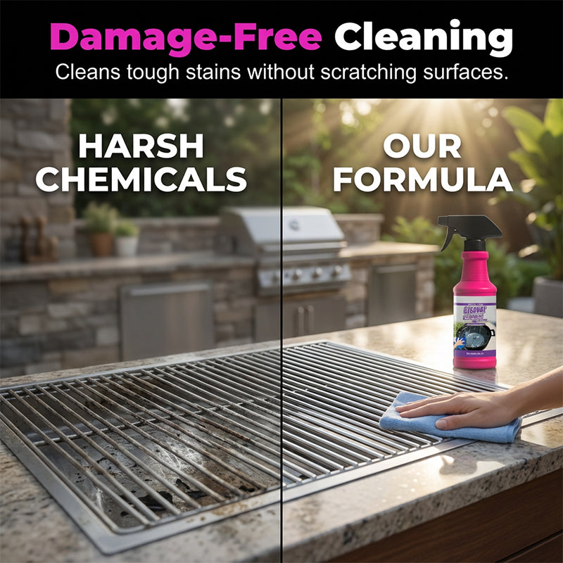 🧽 Every Home Needs This🏠 Fast-Acting Heavy-Duty Grill Degreaser Spray-4
