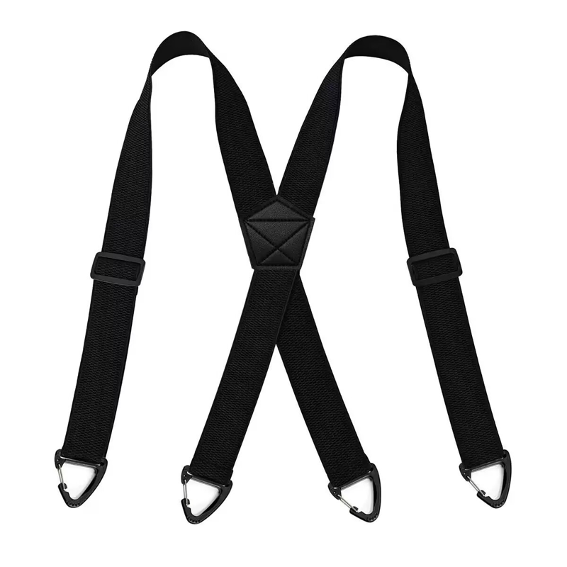Men's X-Back Suspenders with Hook Clips-17
