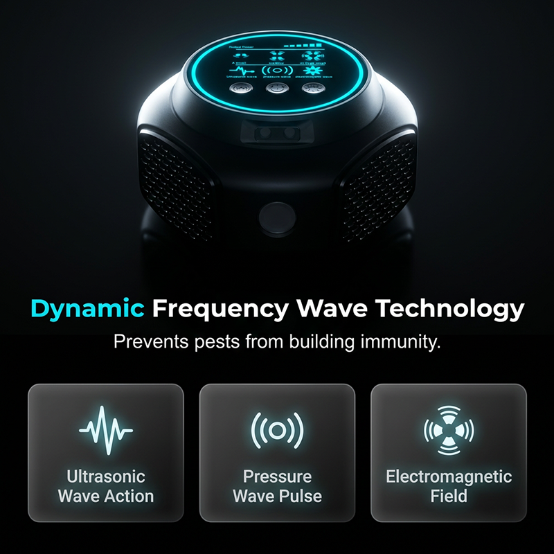⚡【High-Power Ultrasonic Pest Repeller】— Rats and cockroaches will leave on their own—no chemicals, no killing! 🚫🐭-2