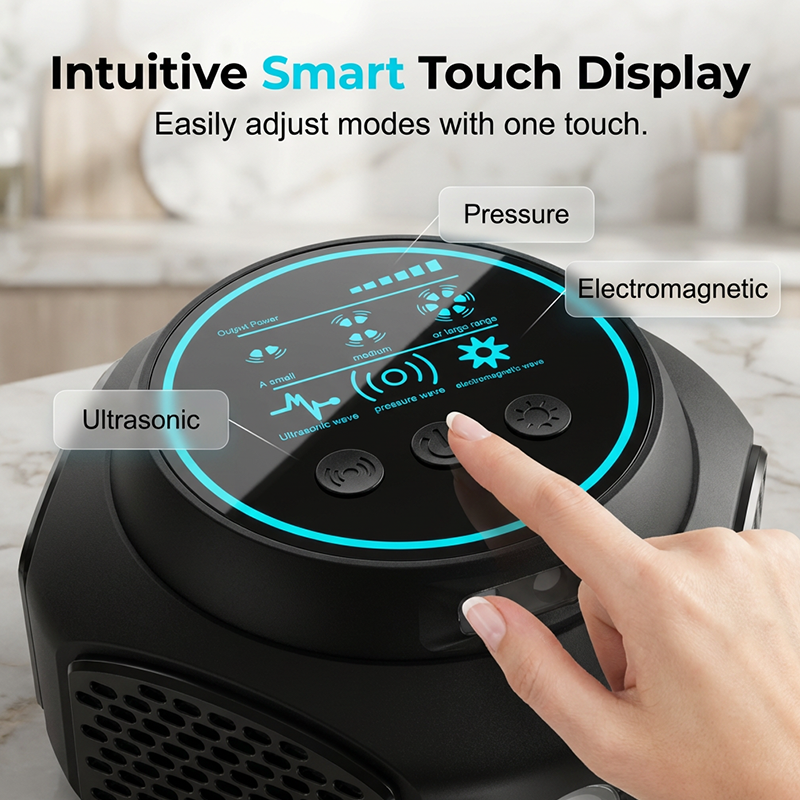 ⚡【High-Power Ultrasonic Pest Repeller】— Rats and cockroaches will leave on their own—no chemicals, no killing! 🚫🐭-4