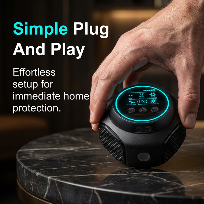 ⚡【High-Power Ultrasonic Pest Repeller】— Rats and cockroaches will leave on their own—no chemicals, no killing! 🚫🐭-1