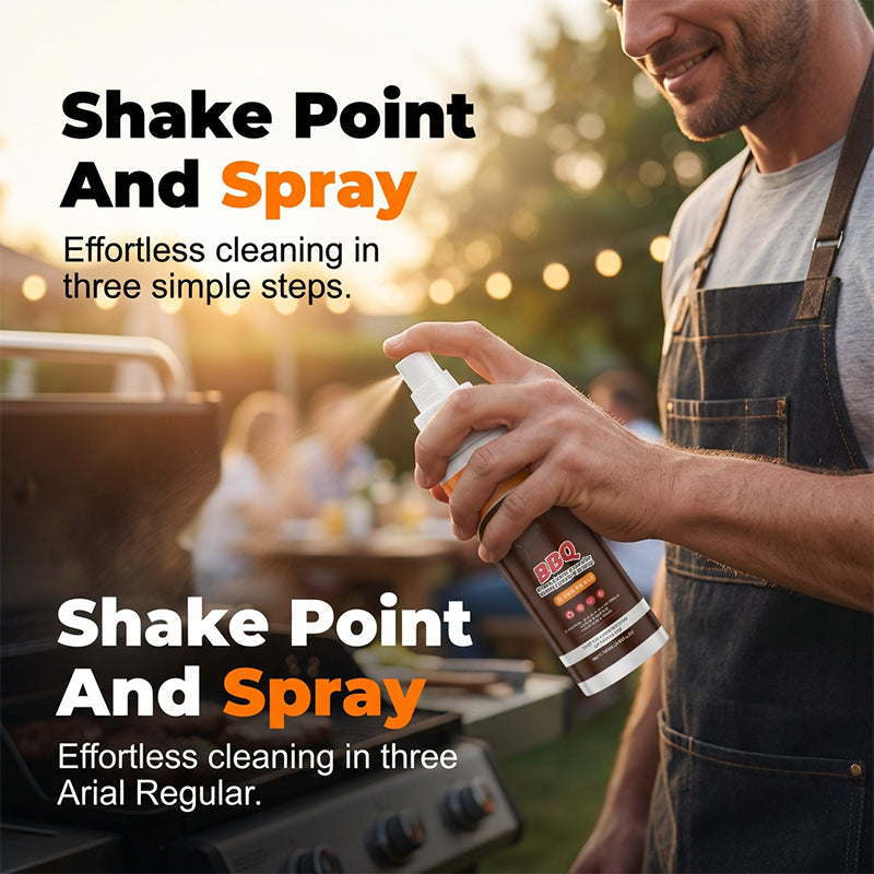 Heavy-Duty BBQ Grill Cleaner Spray-5