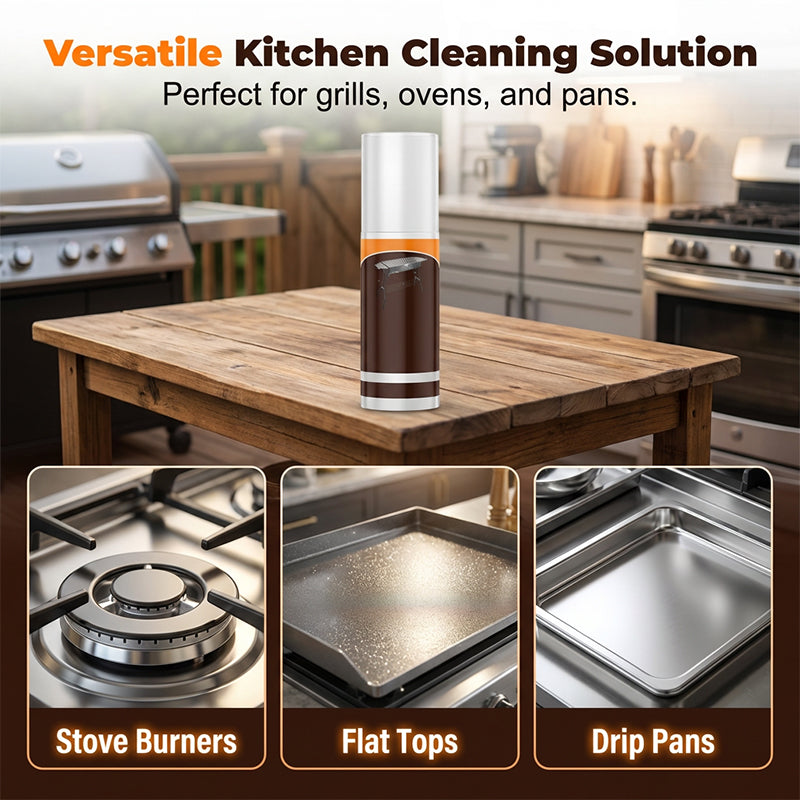 Heavy-Duty BBQ Grill Cleaner Spray-6