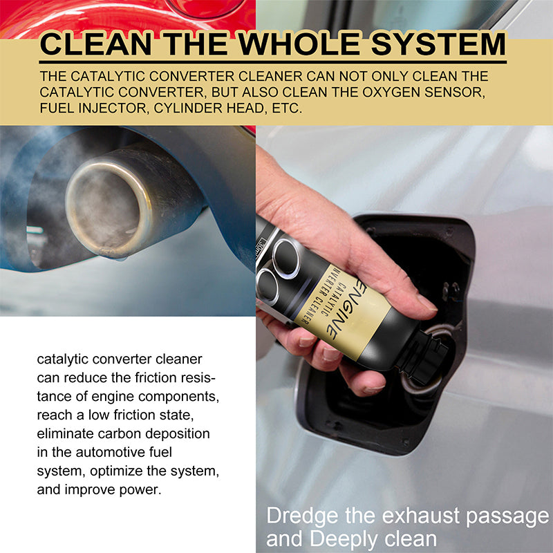 🚗Catalytic Converter & Fuel System Cleaner-2