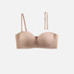 💖LUCKMEEY Womens Strapless Front Closure Bra Push Up Lift Bra Padded Add Cup✨