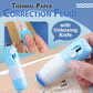 🏆LAST DAY SALE !⚡BUY 1 GET 1 FREE⚡Thermal Paper Correction Fluid with Unboxing Knife