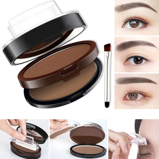 🥳2026 HOT SALE🥳💞50K+ SOLD!🖌️✨ 30% OFF! Instant Adjustable Eyebrow Stamp – Two‑color brow powder, waterproof & smudge‑proof. Natural, full brows in seconds! 💕🎀-Q