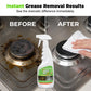 🍑 Heavy-Duty Kitchen Degreaser Spray – Fast-Acting Grease Melter 🏆  Perfect for Range Hoods & Refreshing Peach Aroma – One Spray, Spotless Kitchen ✨