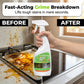 🍑 Heavy-Duty Kitchen Degreaser Spray – Fast-Acting Grease Melter 🏆  Perfect for Range Hoods & Refreshing Peach Aroma – One Spray, Spotless Kitchen ✨