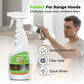 🍑 Heavy-Duty Kitchen Degreaser Spray – Fast-Acting Grease Melter 🏆  Perfect for Range Hoods & Refreshing Peach Aroma – One Spray, Spotless Kitchen ✨